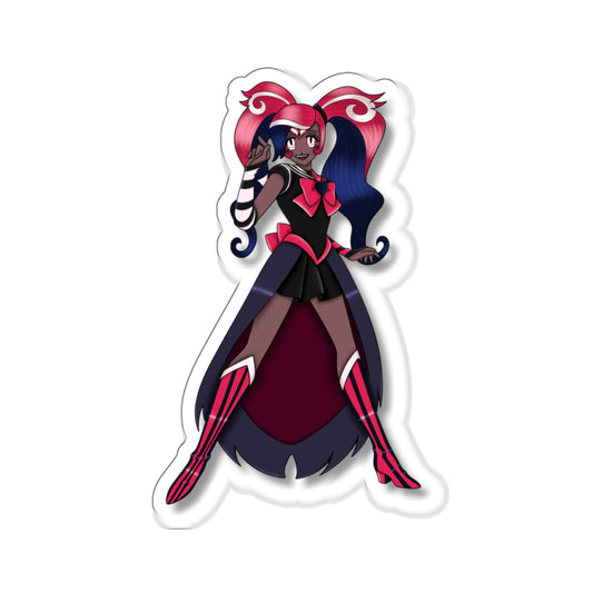 Space Warrior Velvette Kiss-Cut Stickers