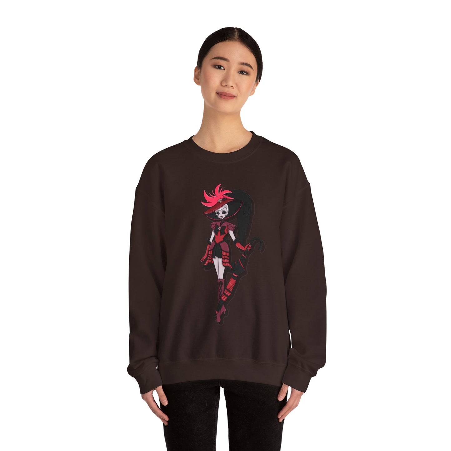 Space Warrior Rosie Heavy Blend™ Crewneck Sweatshirt