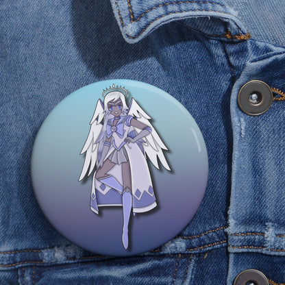 Space Warrior Emily Pin Button