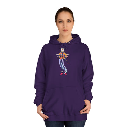 Space Warrior Sir Pentious College Hoodie