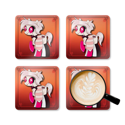 Pony Angel Dust Corkwood Coaster Set