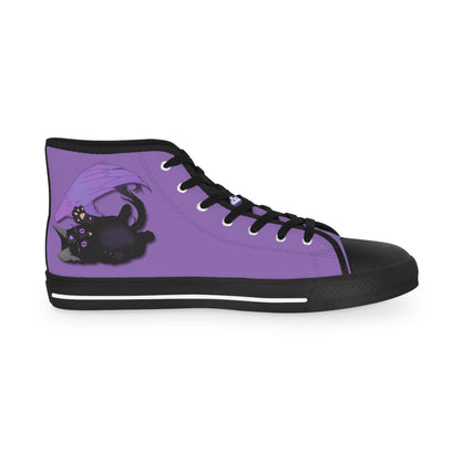 Winged Kitten Men's High Top Sneakers