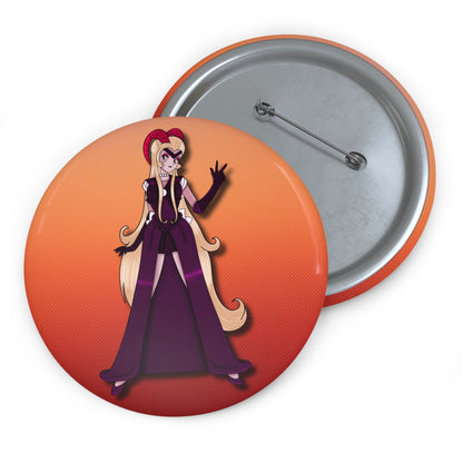 Space Warrior Lilith Pin Button