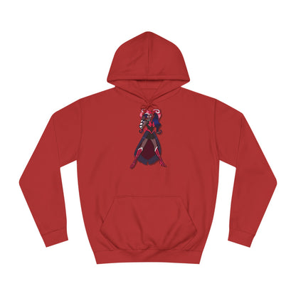 Space Warrior Velvette College Hoodie