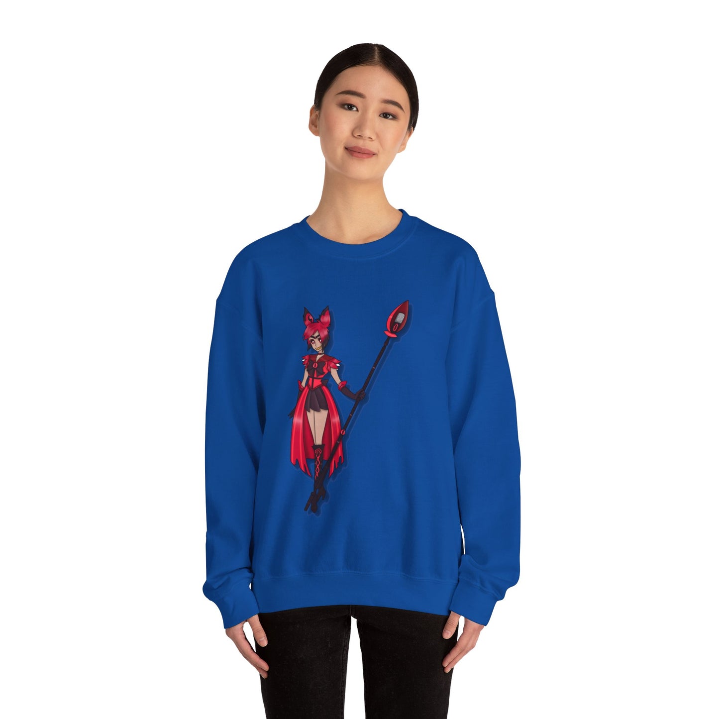 Space Warrior Alastor Heavy Blend™ Crewneck Sweatshirt