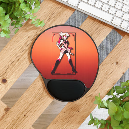 Space Warrior Angel Dust Mouse Pad With Wrist Rest