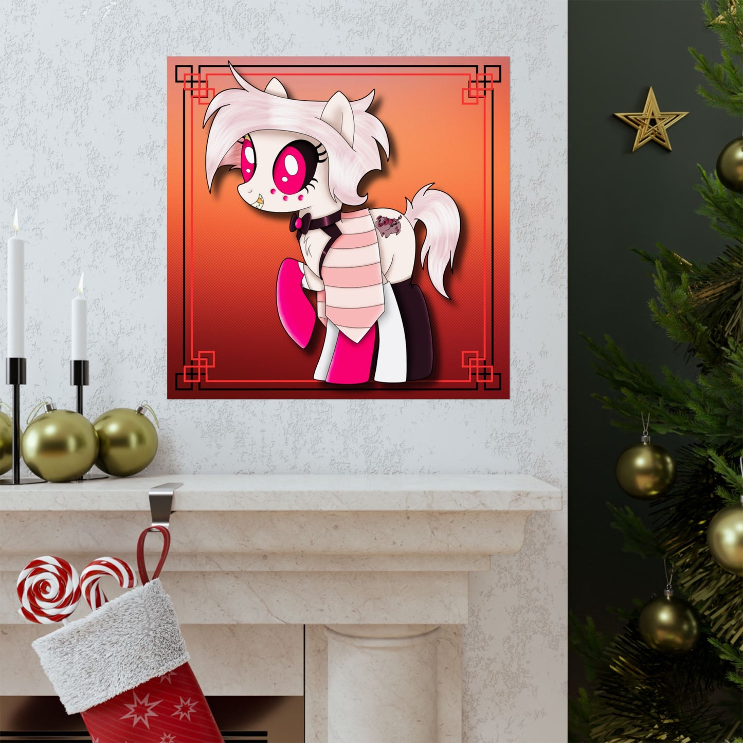 Pony Angel Dust Matte Vertical Posters