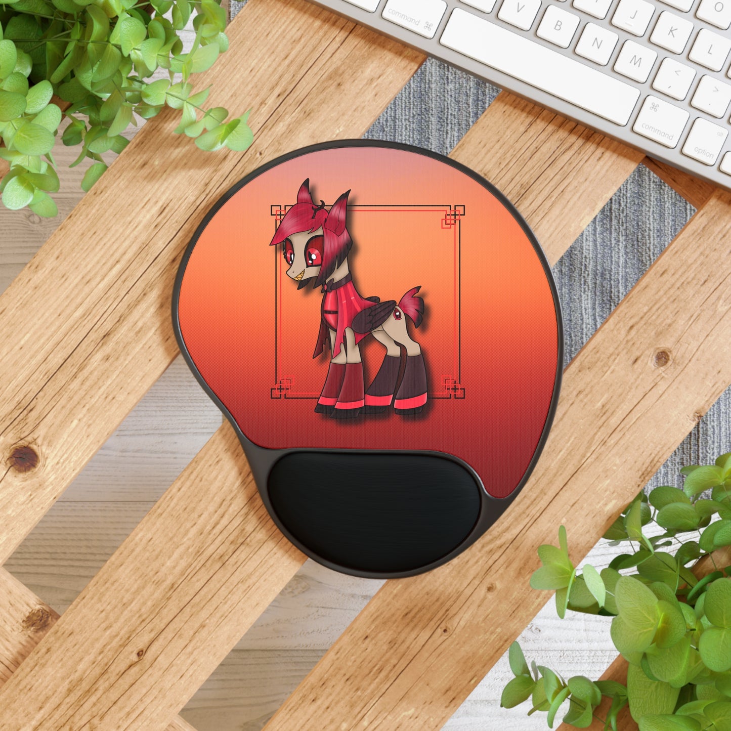 Pony Alastor Mouse Pad With Wrist Rest