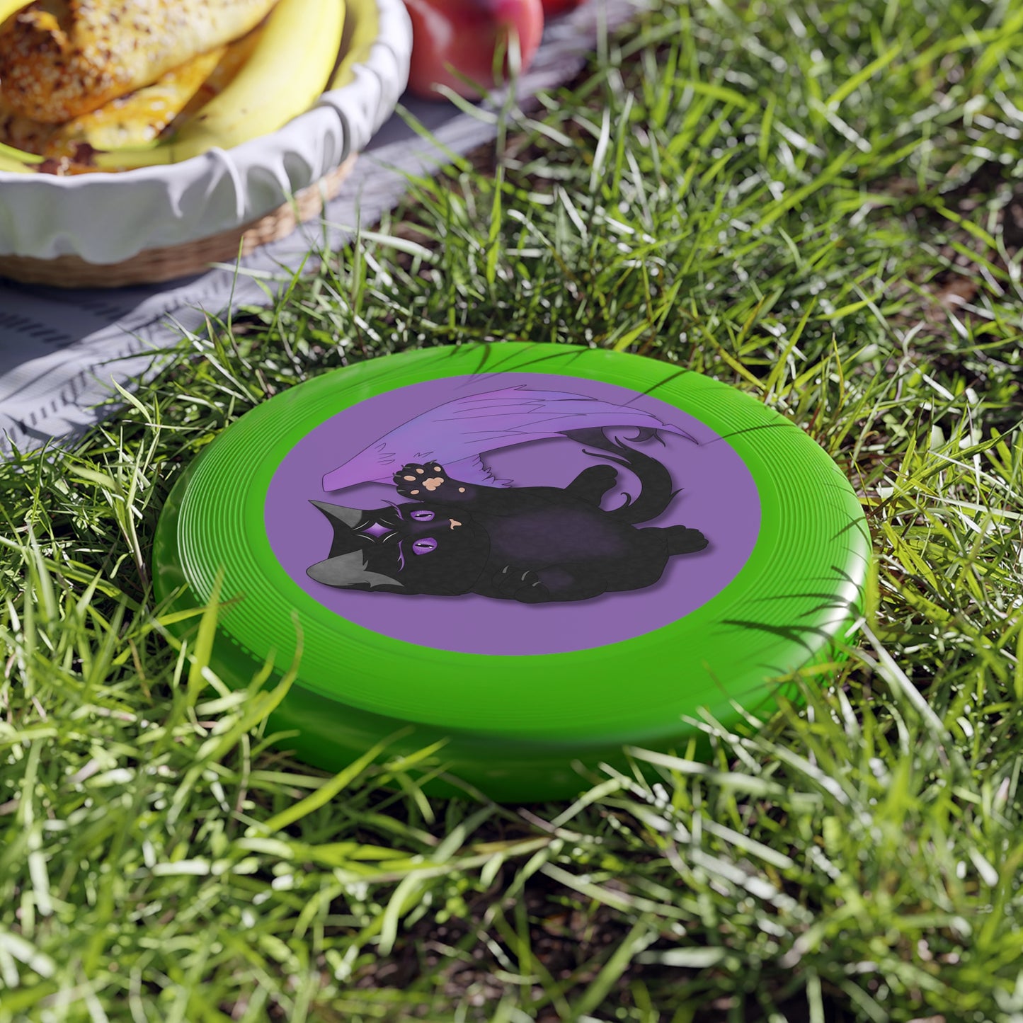 Winged Kitten Wham-O Frisbee