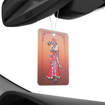 Space Warrior Valentino Car Air Freshener