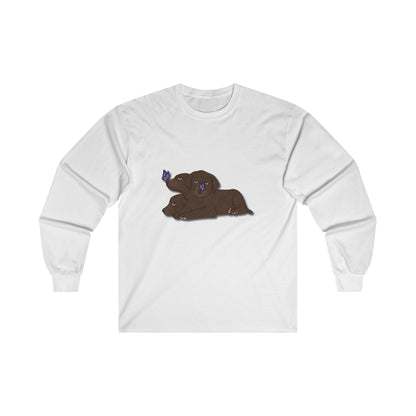 Cerberus Puppy Unisex Ultra Cotton Long Sleeve Tee