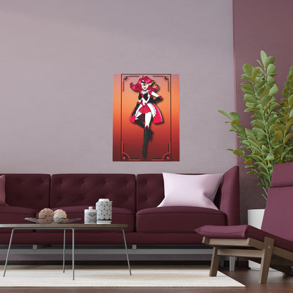 Space Warrior Niffty Indoor and Outdoor Silk Posters