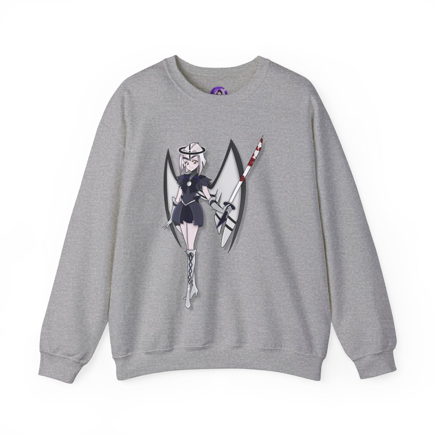 Space Warrior Lute Heavy Blend™ Crewneck Sweatshirt