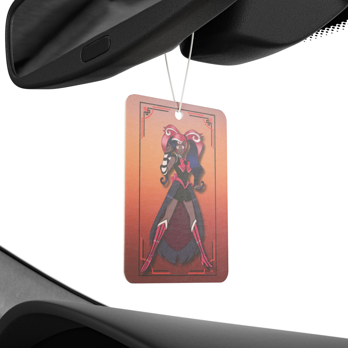 Space Warrior Velvette Car Air Freshener