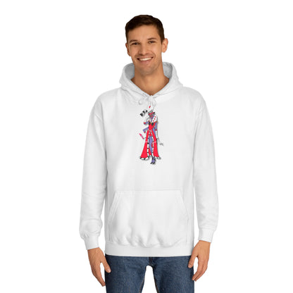 Space Warrior Valentino College Hoodie