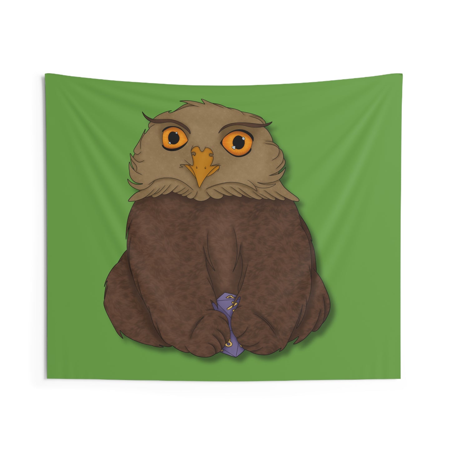 Owlbear Cub Indoor Wall Tapestries