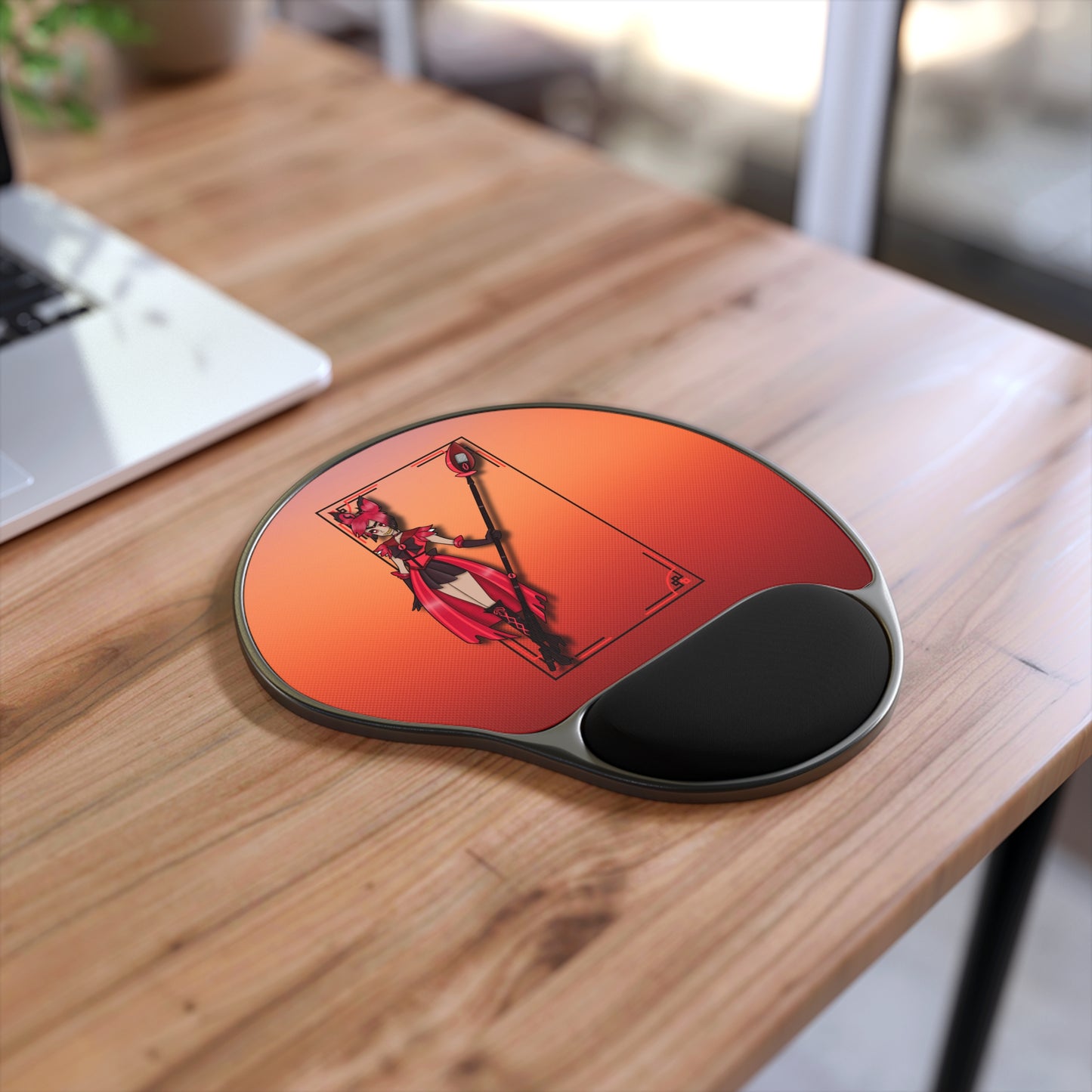 Space Warrior Alastor Mouse Pad With Wrist Rest