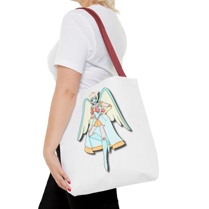 Space Warrior Saint Peter Tote Bag