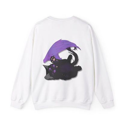 Winged Kitten Unisex Heavy Blend™ Crewneck Sweatshirt