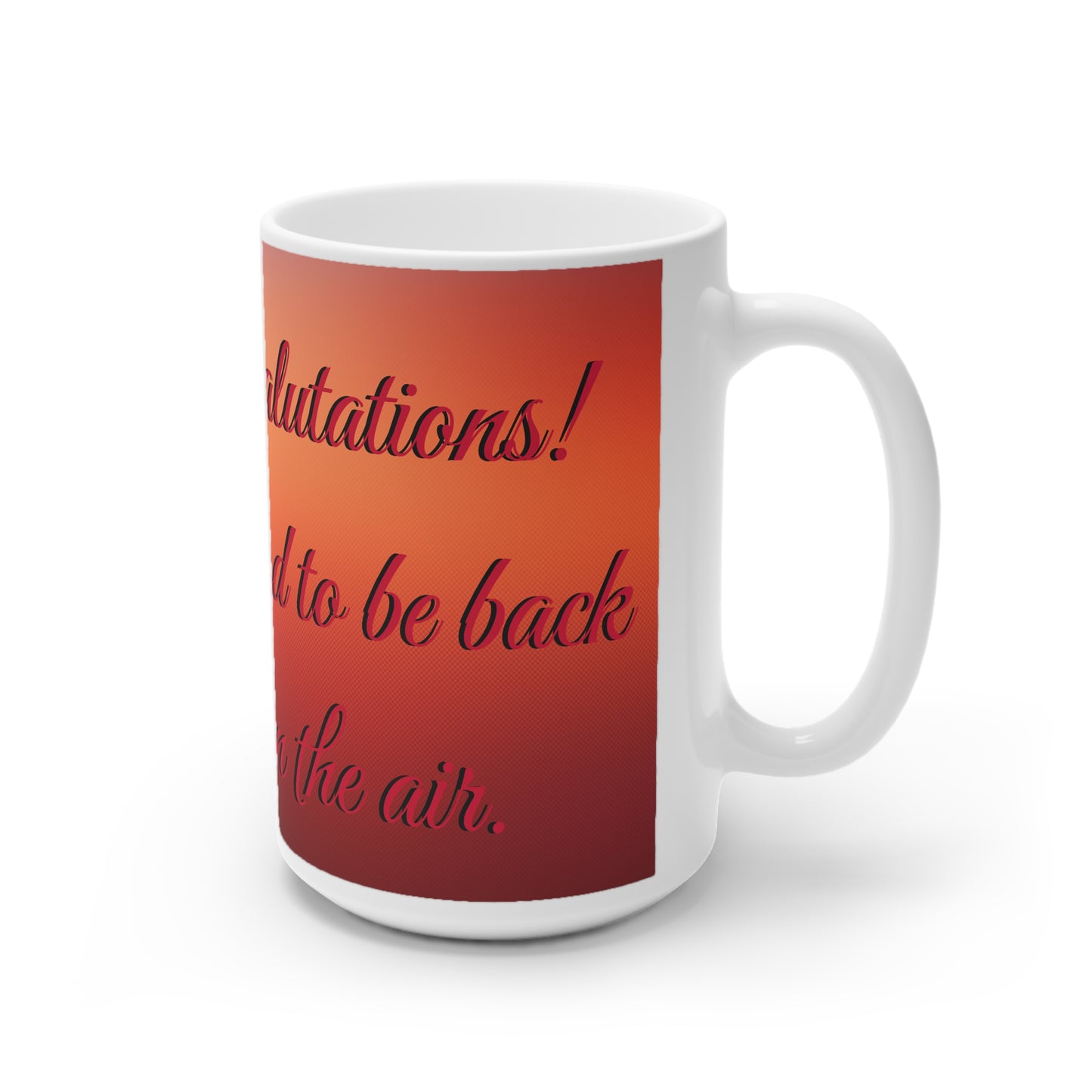 Pony Alastor White Ceramic Mug