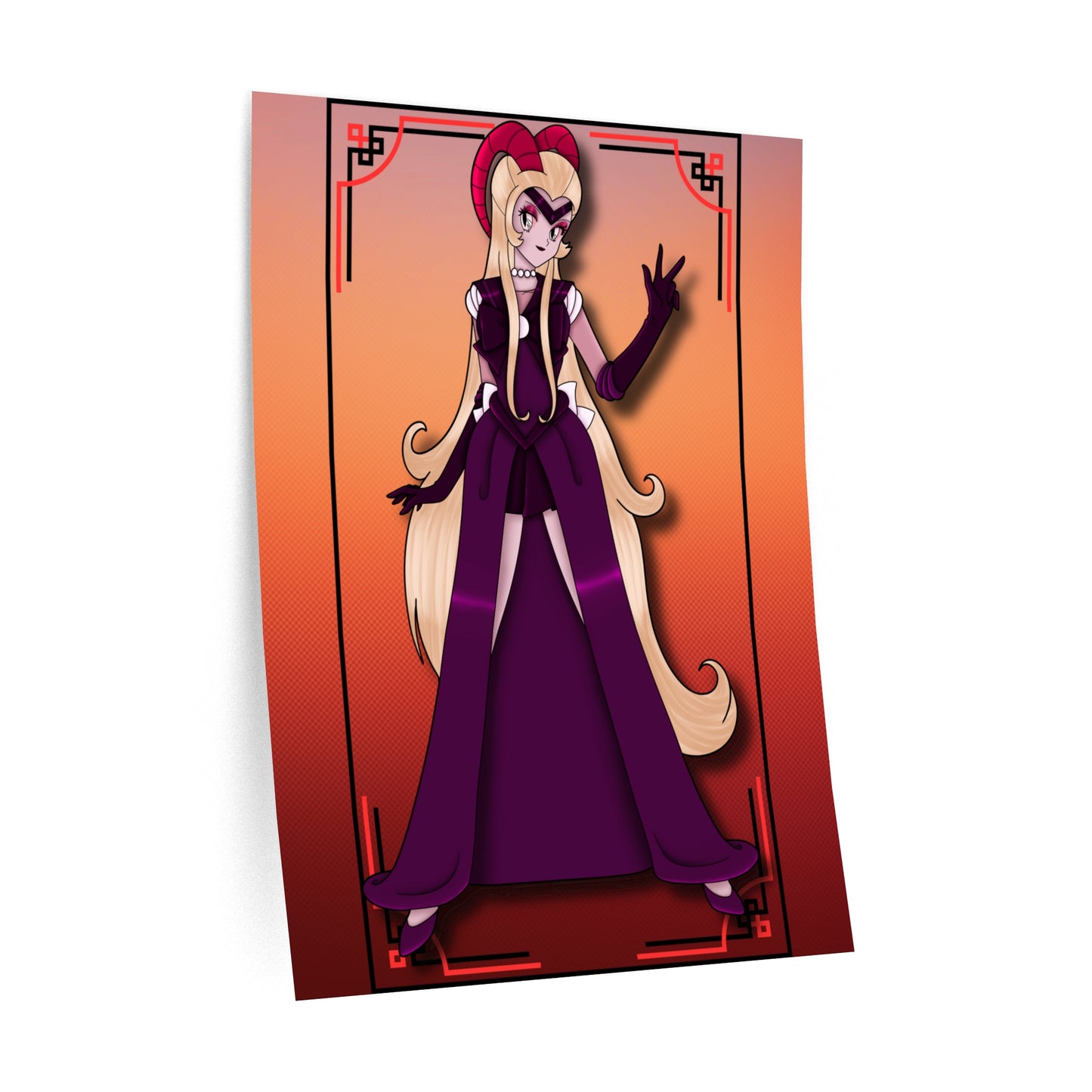 Space Warrior Lilith Wall Decals