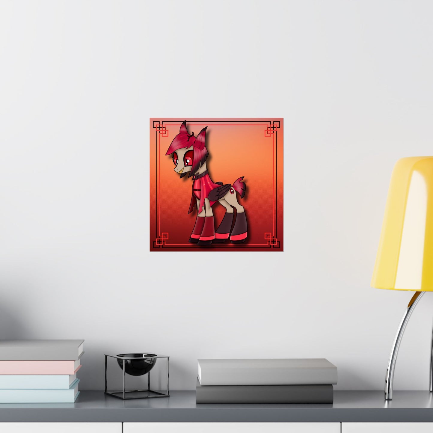 Pony Alastor Matte Vertical Posters