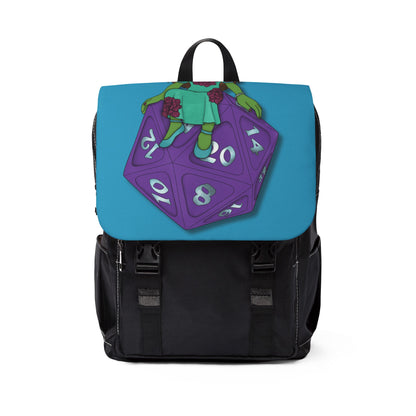 Goblin on a d20 Casual Shoulder Backpack