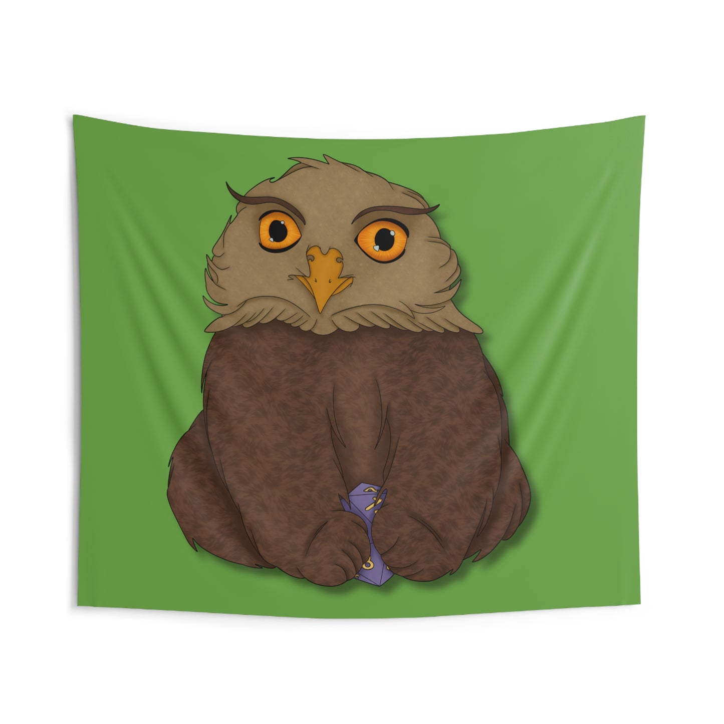 Owlbear Cub Indoor Wall Tapestries