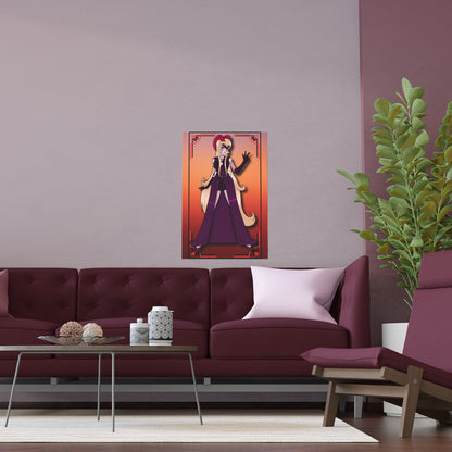 Space Warrior    Lilith Indoor and Outdoor Silk Posters