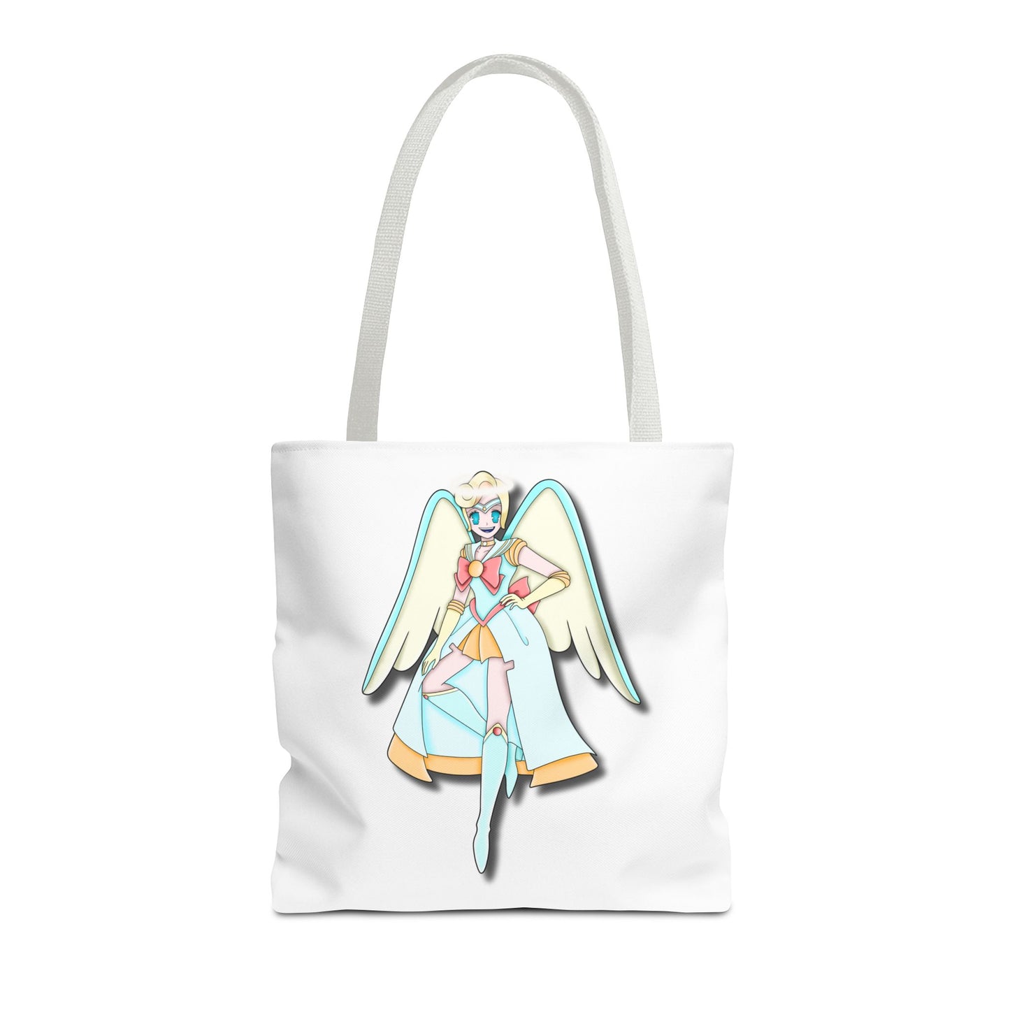 Space Warrior Saint Peter Tote Bag