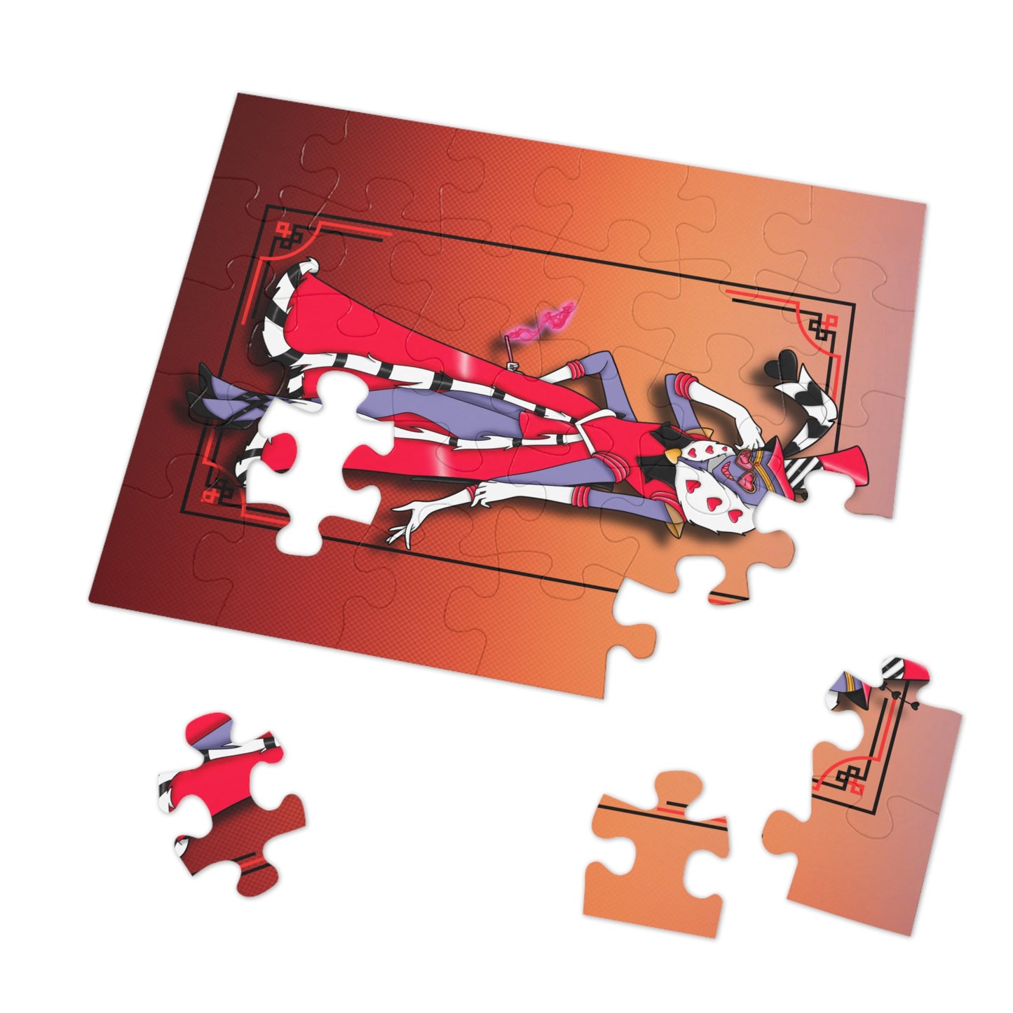 Space Warrior Valentino Jigsaw Puzzle