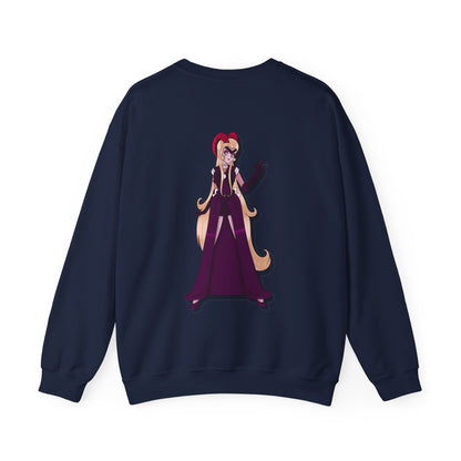 Space Warrior Lilith Heavy Blend™ Crewneck Sweatshirt