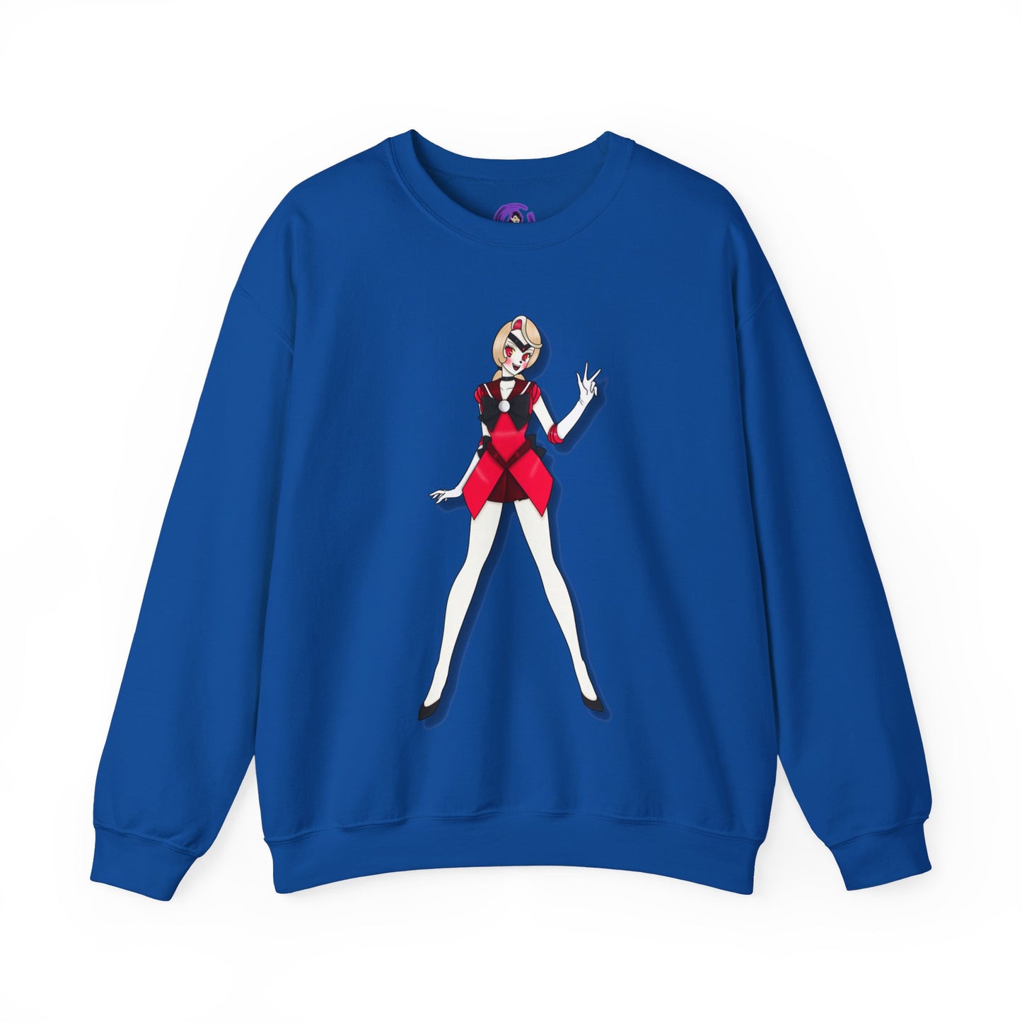 Space Warrior Charlie Heavy Blend™ Crewneck Sweatshirt