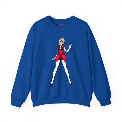 Space Warrior Charlie Heavy Blend™ Crewneck Sweatshirt