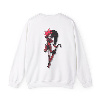 Space Warrior Rosie Heavy Blend™ Crewneck Sweatshirt