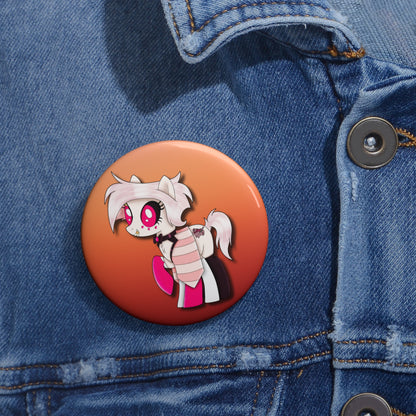 Pony Angel Dust Pin Buttons