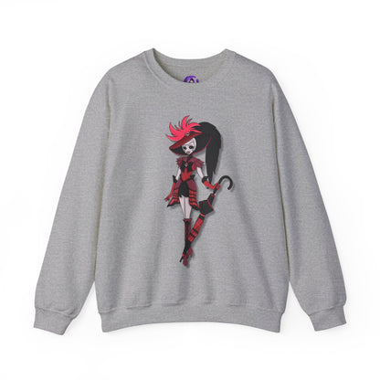 Space Warrior Rosie Heavy Blend™ Crewneck Sweatshirt