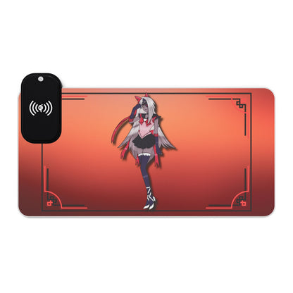 Space Warrior Vaggie LED Gaming Mouse Pad