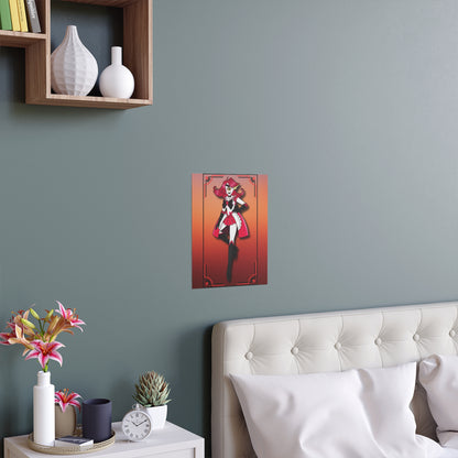 Space Warrior Niffty Indoor and Outdoor Silk Posters