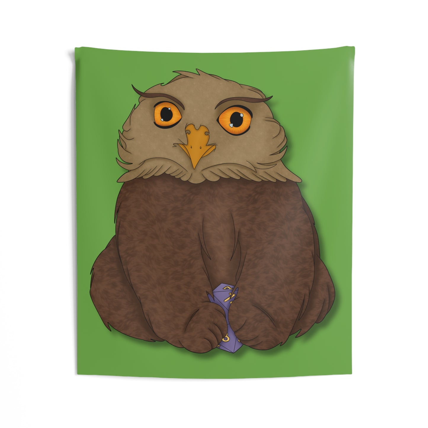 Owlbear Cub Indoor Wall Tapestries