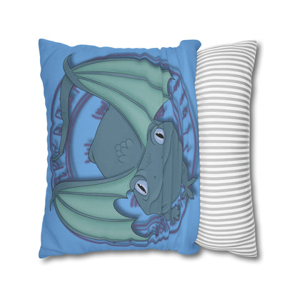 Baby Dragon Spun Polyester Square Pillowcase