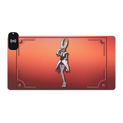 Space Warrior Carmilla LED Gaming Mouse Pad