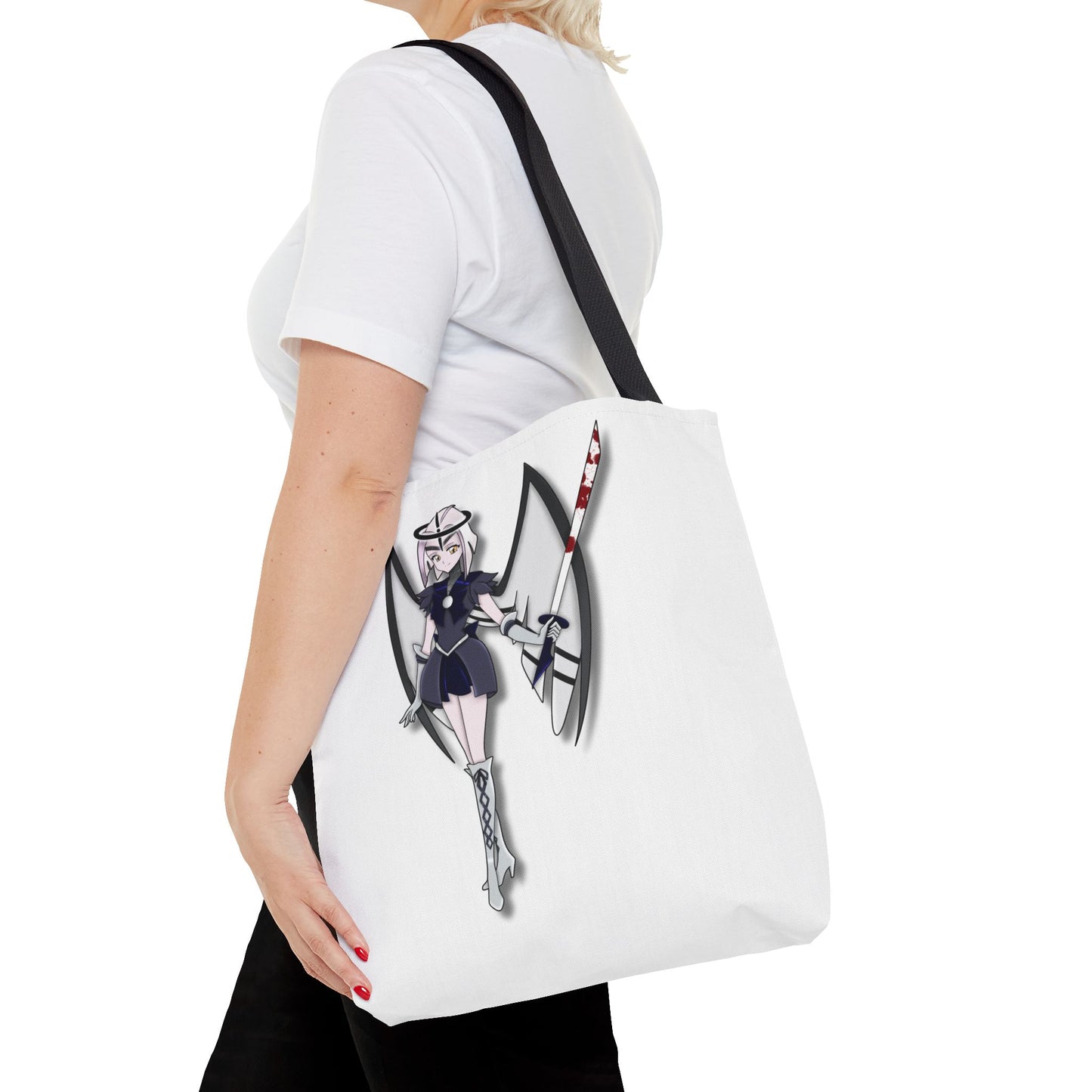 Space Warrior Lute Tote Bag (AOP)