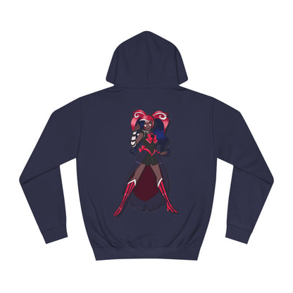 Space Warrior Velvette College Hoodie