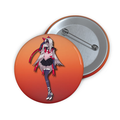 Space Warrior Vaggie Pin Button