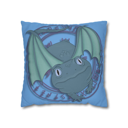 Baby Dragon Spun Polyester Square Pillowcase