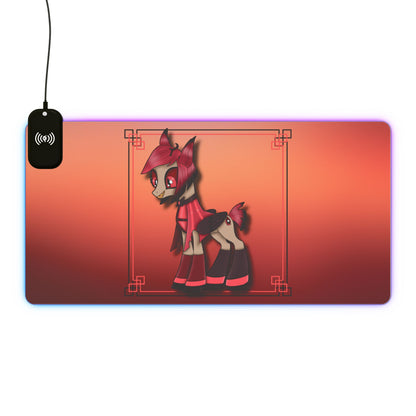 Pony Alastor LED Gaming Mouse Pad