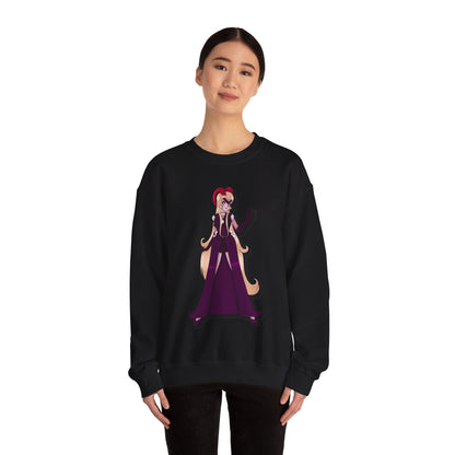 Space Warrior Lilith Heavy Blend™ Crewneck Sweatshirt