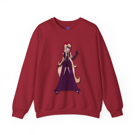 Space Warrior Lilith Heavy Blend™ Crewneck Sweatshirt