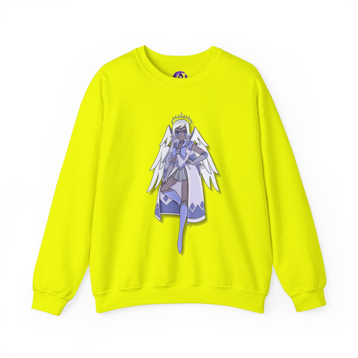 Space Warrior Emily Heavy Blend™ Crewneck Sweatshirt